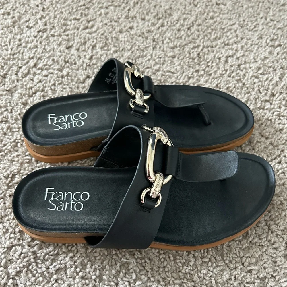 Franco Sarto leather sandals